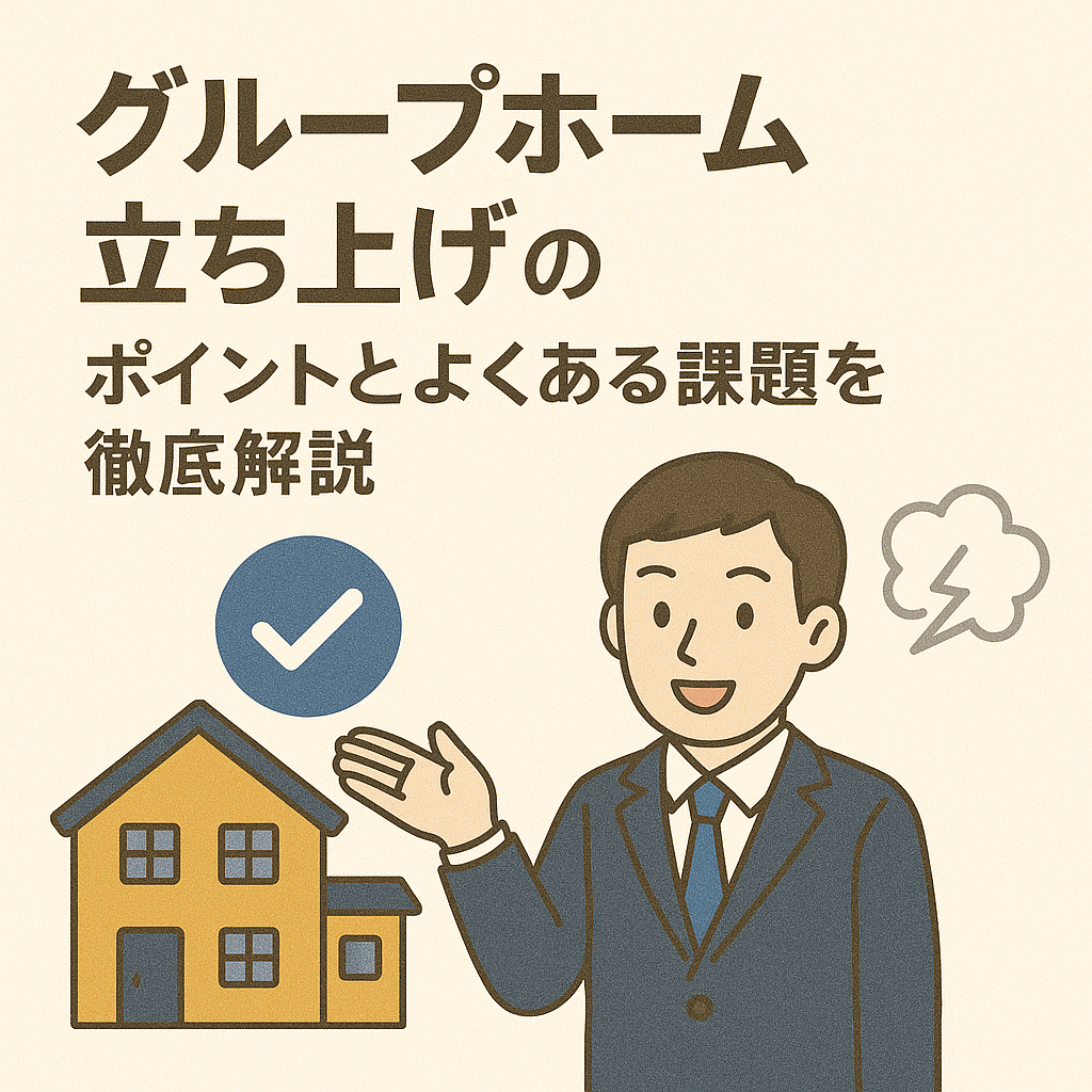 グループホーム立ち上げのポイントとよくある課題を解説