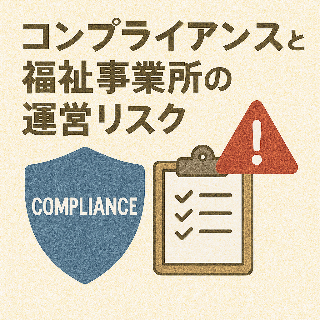 「コンプライアンスと福祉事業所の運営リスクについて」大阪の乾行政書士事務所が解説